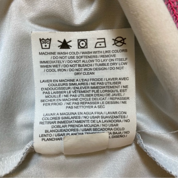 Nike Golf Tour Performance King & Bear Pink White Gray Polo Shirt Mens XXL - Picture 5 of 11